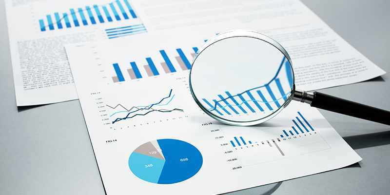 Document with various charts